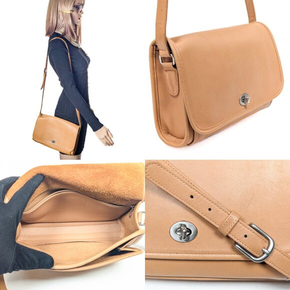 COACH Made in USA Legacy City Glove-tanned  Leather Bag - Picture 14 of 15